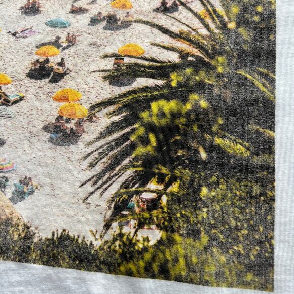 J Crew Flawed Soleil Graphic Vintage Jersey Tee Small FLAW Read - Picture 9 of 16